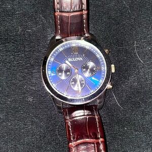 Bulova Watch Leather Band